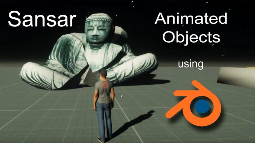 Sansar - Making Keyframed Objects in Blender